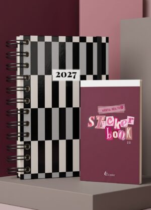 Agenda + stickerbook CRECER